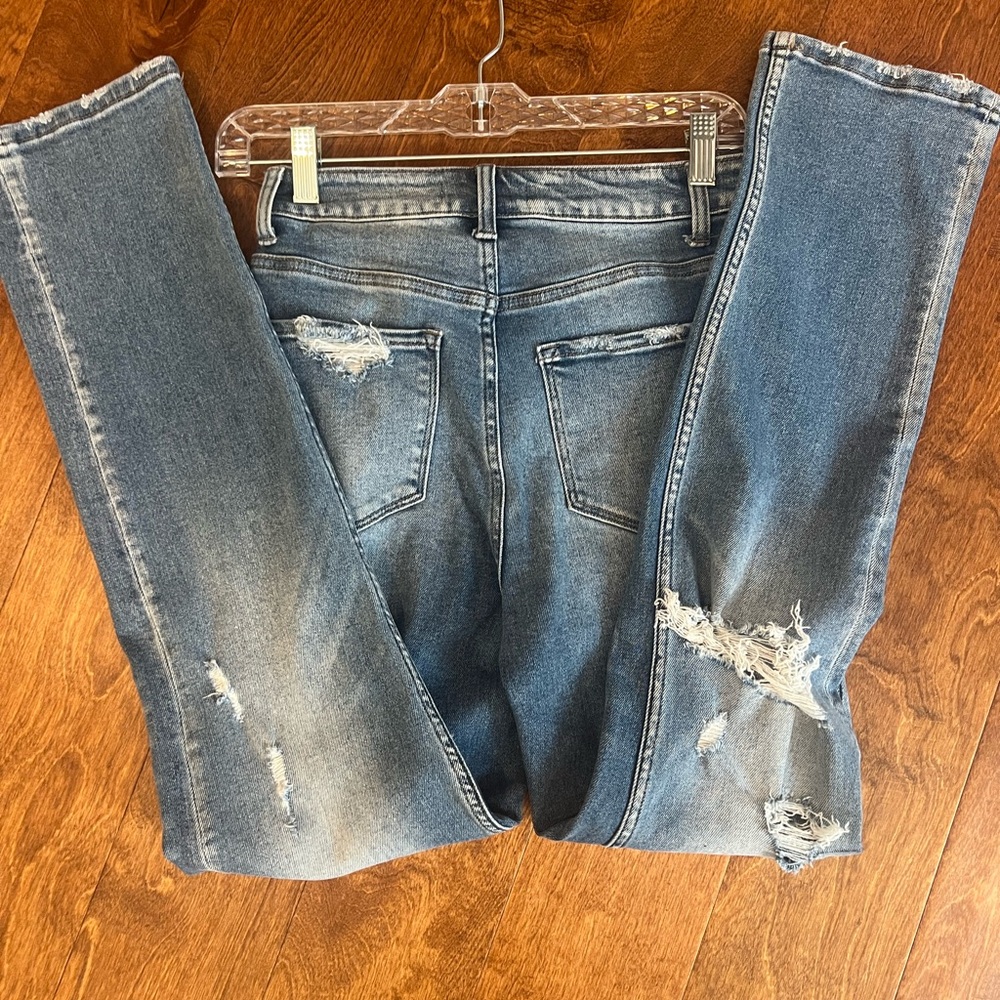Vervet/Flying‎ Monkey Distressed Blue Jeans SZ 25w; 10.5 Rs; 16.5 Hp29” insm - Picture 6 of 6